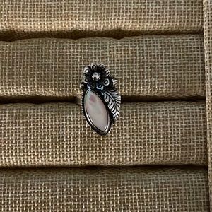Vintage Sterling Mother of Pearl ring